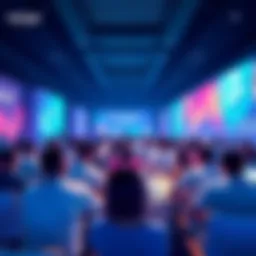 Participants discussing VeChain's blockchain developments in a lively forum setting.