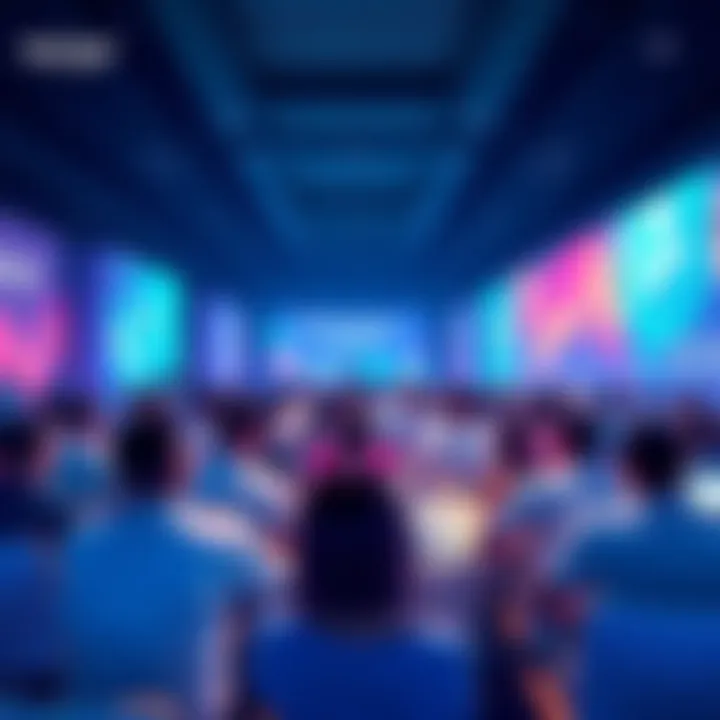 Participants discussing VeChain's blockchain developments in a lively forum setting.