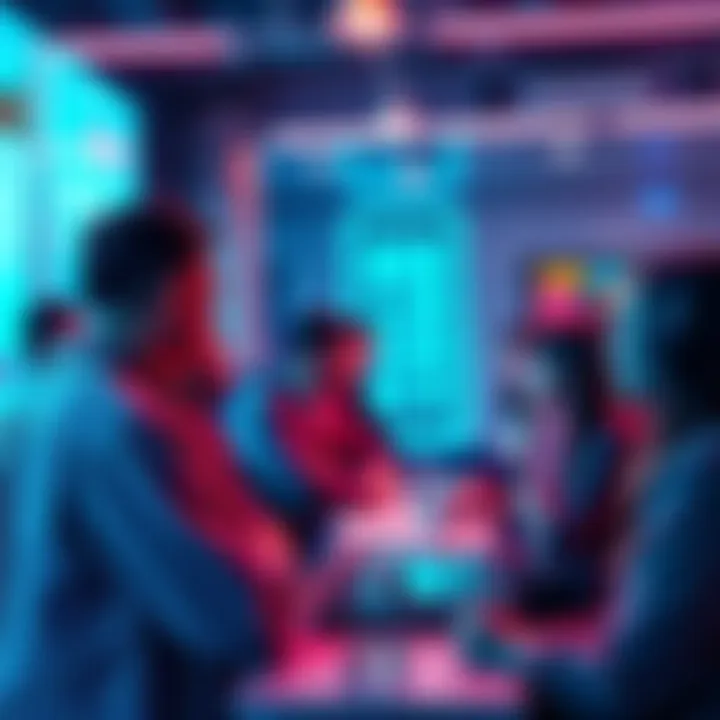 Participants engaging in a VeChain discussion, sharing thoughts and questions about blockchain developments.