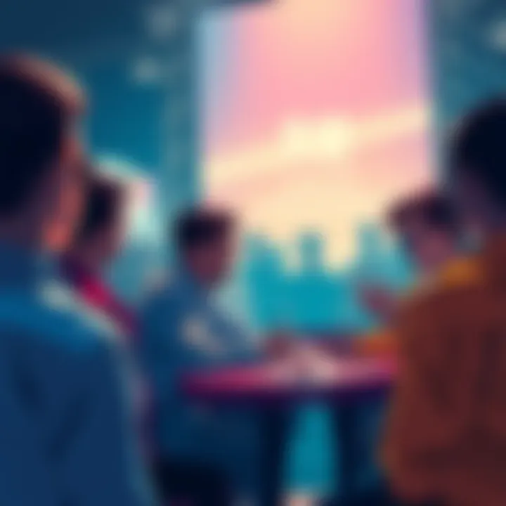 People engaged in a discussion about VeChain developments and updates