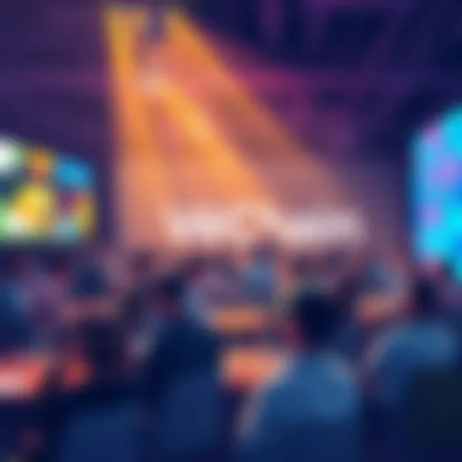 People engaging in a discussion about VeChain updates and insights in a lively forum