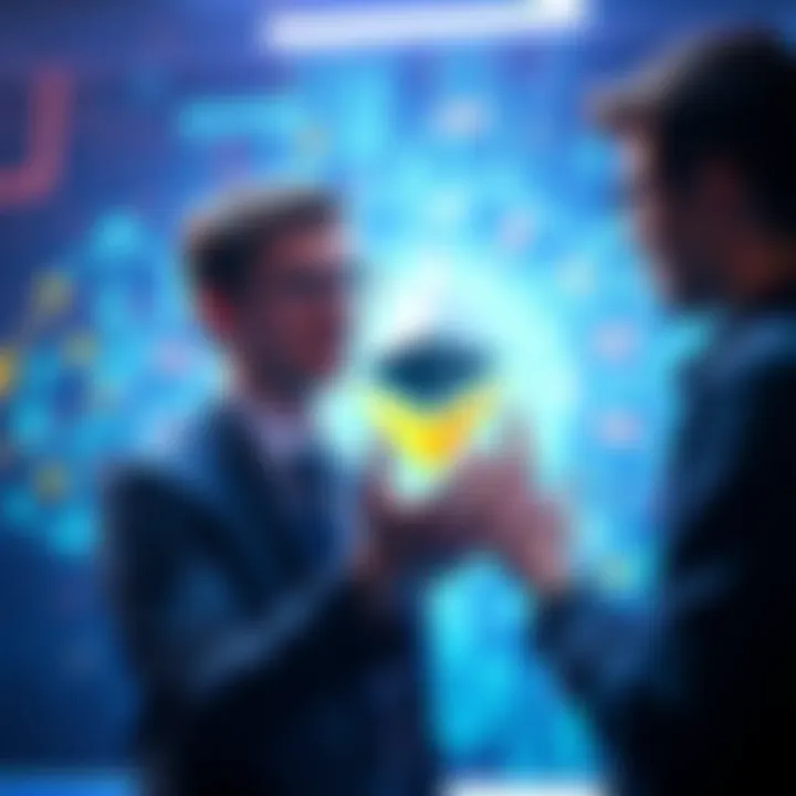 Vitalik Buterin discussing a new strategy for enhancing Ethereum's security, with blockchain graphics in the background.