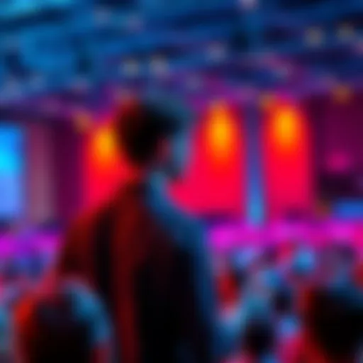 Vitalik Buterin addressing the audience about Ethereum