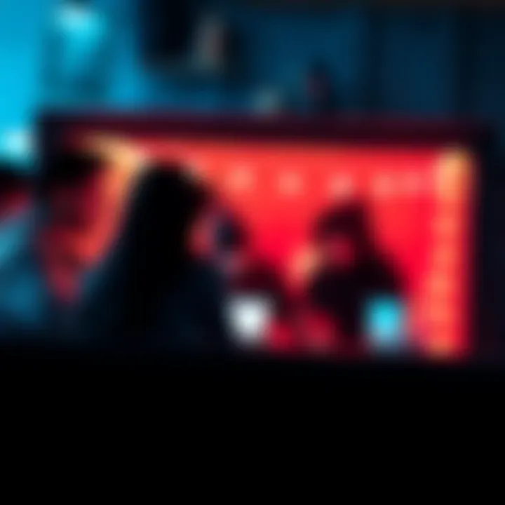 People chatting anonymously through video and text on Vooz platform