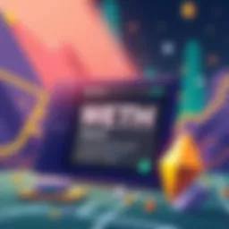 Illustration showing a Metamask wallet screen displaying a WETH deposit transaction with clear labels and transaction details