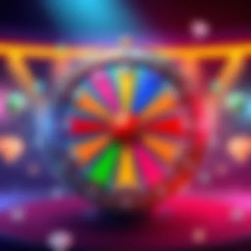 An illustration showing a colorful wheel with new diamond symbols around it, representing recent feature changes.