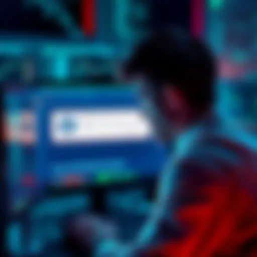 A concerned person looks at a computer screen showing a withdrawal error message for Litecoin on Kraken.