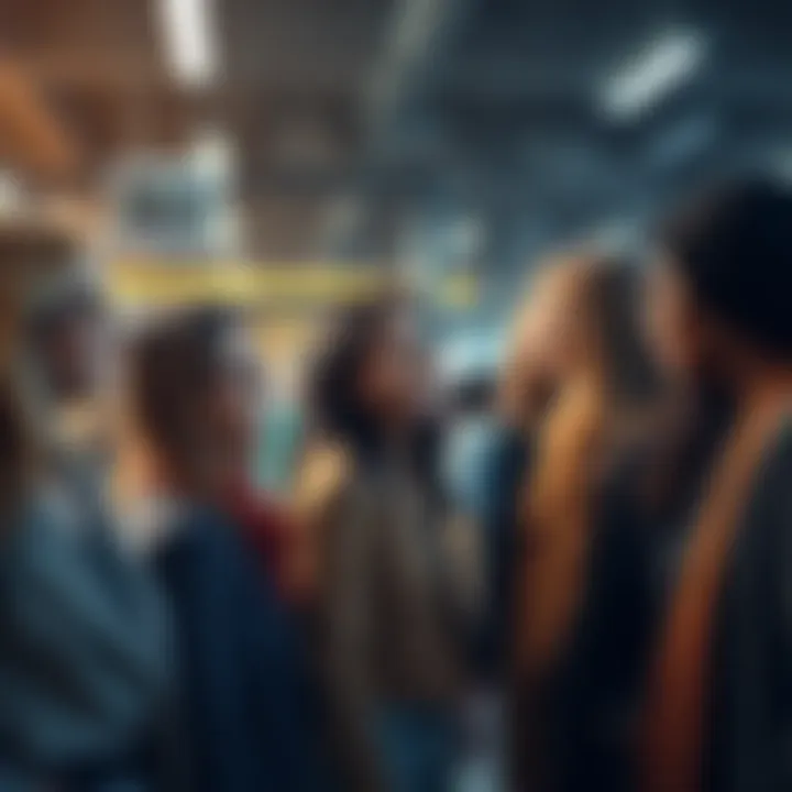 A group of diverse women leaders in technology and finance, representing the cryptocurrency industry, discussing innovative ideas.
