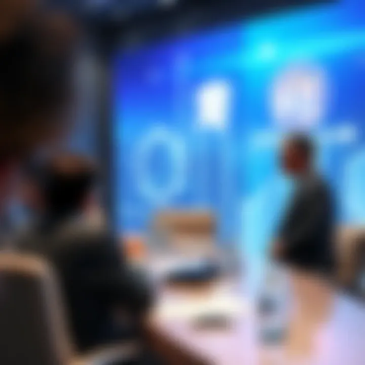 Chairman of the Korea Federation of Banks speaks at Xeptagon's climate finance session at Cyberport Hong Kong