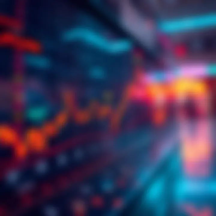 A chart showing the decline of XRP prices over time with low trading volume indicators.