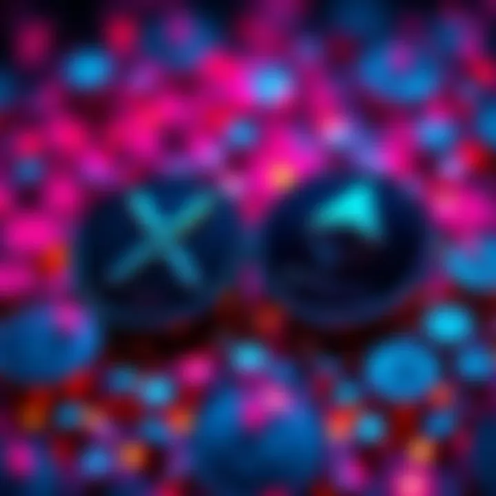 Visual representation of tokenization developments on XRP and Ethereum with digital currency symbols