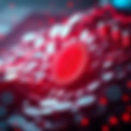 A graphic showing over 40% of XRP tokens represented as red to signify losses for investors, emphasizing the financial strain on holders.