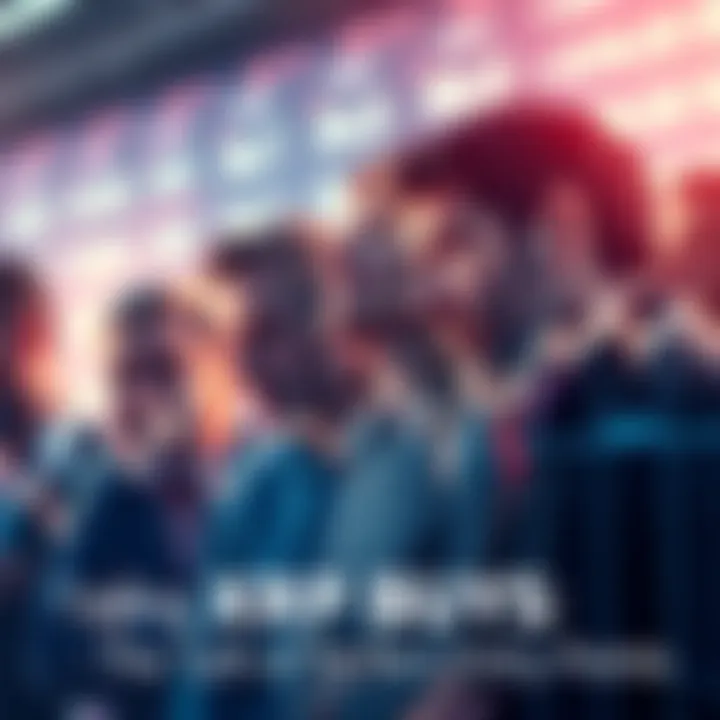 A graph showing XRP price fluctuations with emotional expressions of investors in the background.