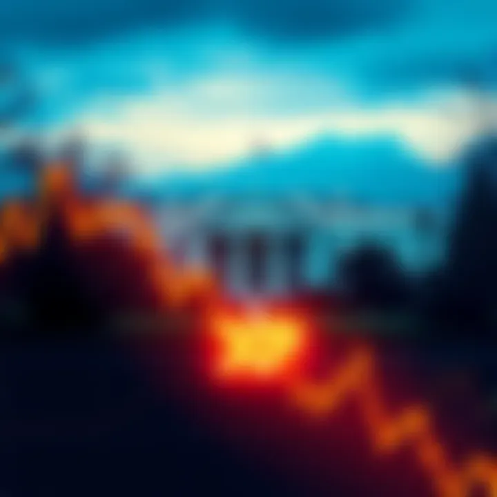 A graphic showing a dramatic increase in XRP's price with a backdrop of financial charts and the White House, symbolizing regulatory changes.