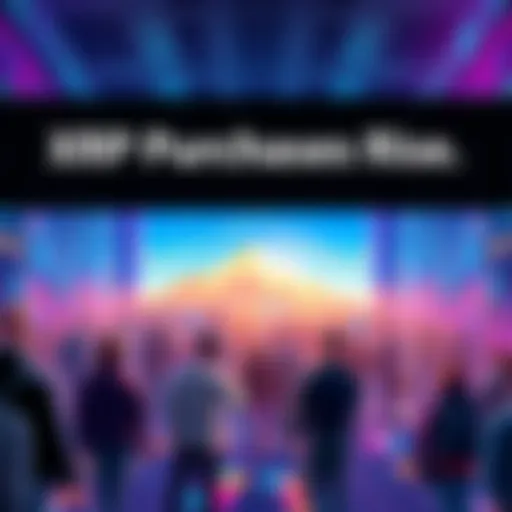 People buying XRP tokens despite falling prices, emphasizing market interest and investment strategy