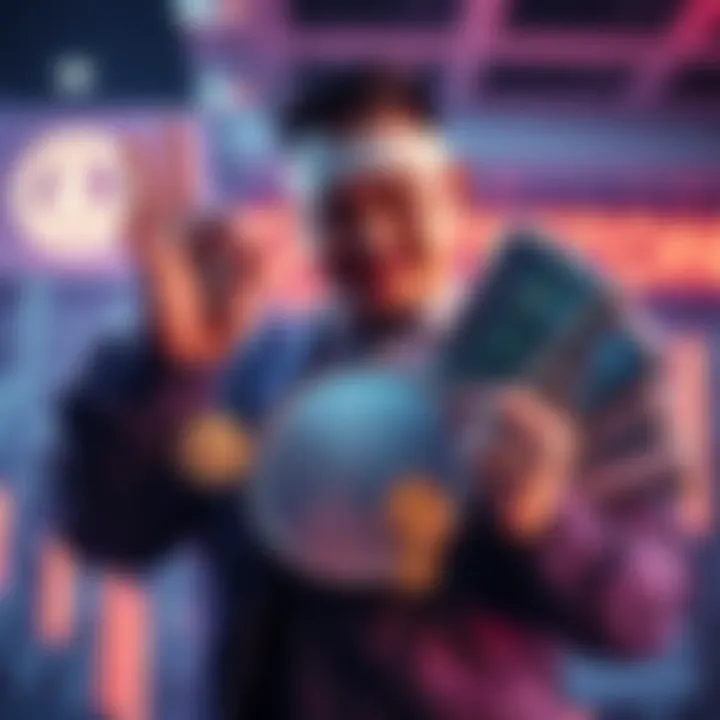 Yeat proudly showing his Litecoin portfolio, symbolizing strong bullish sentiment in the crypto market.