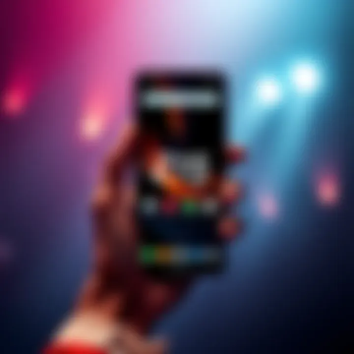 A person holding the Z15 Pro smartphone, showcasing its sleek design and screen display.