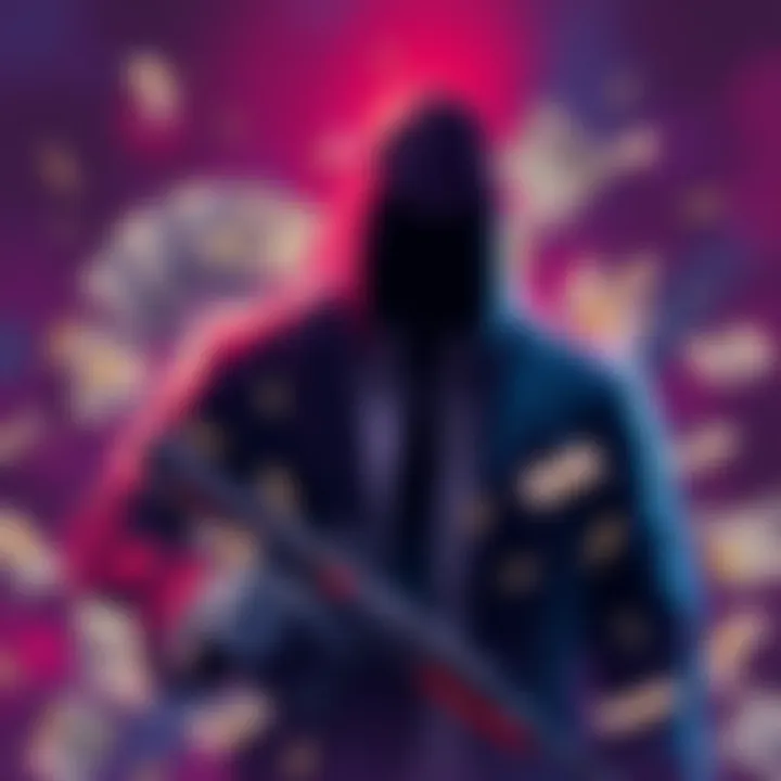 ZachXBT reveals John (Lick) involved in theft Illustration of ZachXBT revealing details about John (Lick) linked to major thefts, depicting money and a shadowy figure