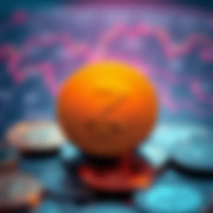 The Zcash logo displayed prominently on a vibrant digital coin background, symbolizing its growth in the cryptocurrency market.